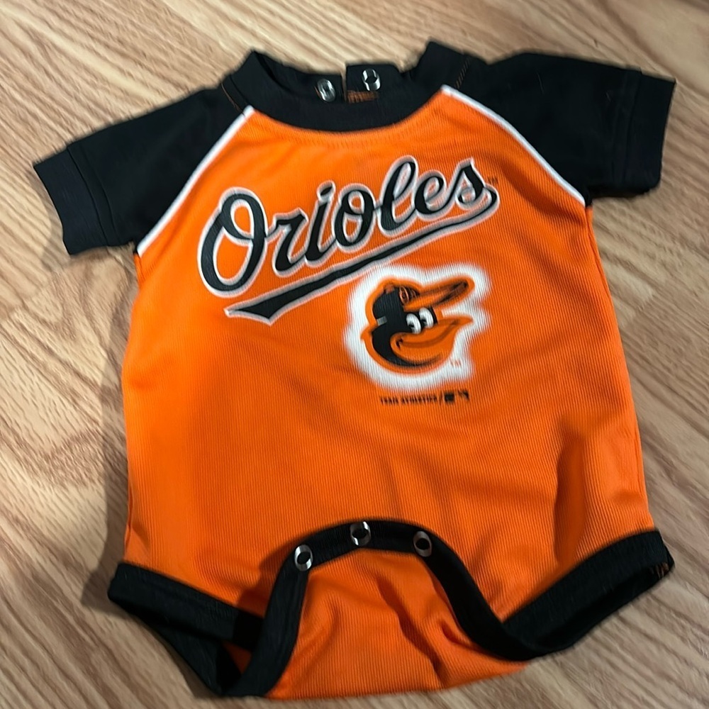 Baltimore Orioles Team onesie!